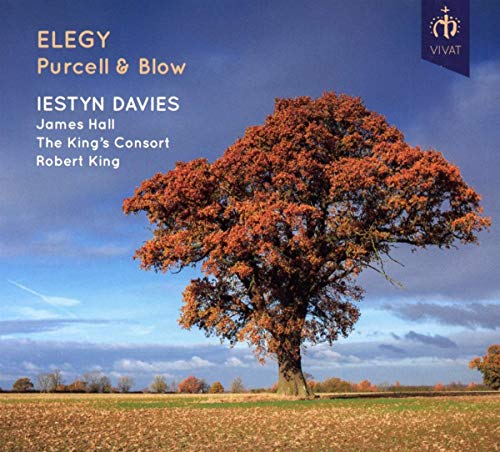 Elegy. Duos pour contreténors de Purcell et Blow. Davies, Hall, King.