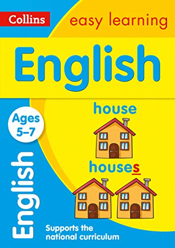 English Ages 5-7: Ideal for home learning (Collins Easy Learning KS1): KS1 Home Learning and School Resources from the Publisher of Revision Practice Guides, Workbooks, and Activities.