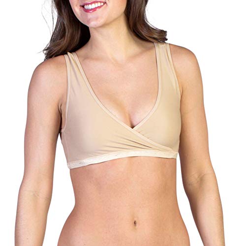 Exofficio Women's Give-N-Go Crossover Bra, Nude, Large