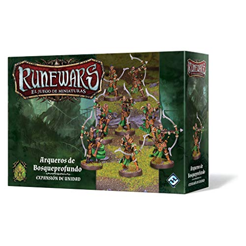 Fantasy Flight Games- Rune Wars: Arqueros de Bosqueprofundo - Español, Color (FFRWM16) , color/modelo surtido