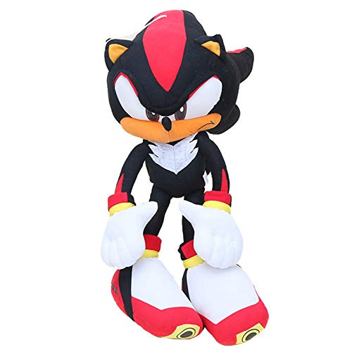 FENGHU Peluche Sonic Shadow Plush Sonic The Hedgehog Plush Toy Super Sonic Plush Doll Muñeca de Peluche Suave para niños Juguetes