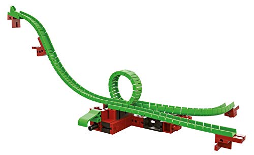 Fischertechnik Looping– Amplia tus Circuitos de Canicas con este Juego Educativo y Divertido de Construcción que tiene 50 Piezas