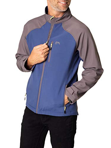 Five Mile Gower Chaqueta Softshell para Hombre Gris XX-Large