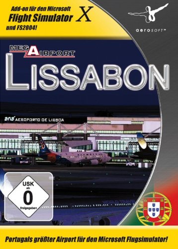 Flight Simulator X Mega Airport Lisboa - Complemento para simulador de vuelo (en alemán)