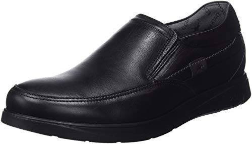 Fluchos New Professional, Zapatos de Trabajo para Hombre, Negro (Sanotan Negro Negro), 41 EU