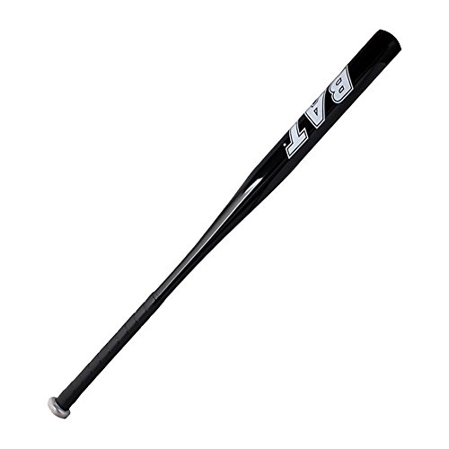 Forrader Bate de béisbol, 63,5 cm, aleación de Aluminio, Defensa, Color Negro, tamaño Talla única