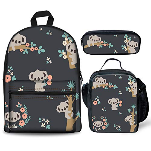 Foruidea - Juego de 3 Mochilas con diseño de Rama de Koala