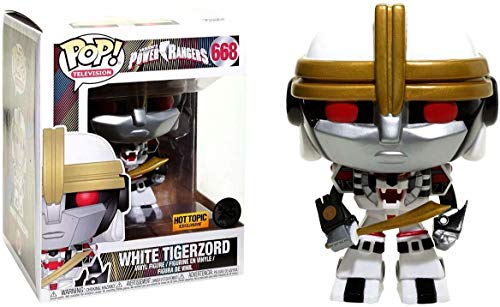 Funko Pop 668 - White Tigerzord Oversized 6" - Power Rangers