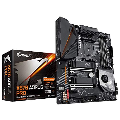 GIGABYTE X570 AORUS Pro Funda de protección Negro