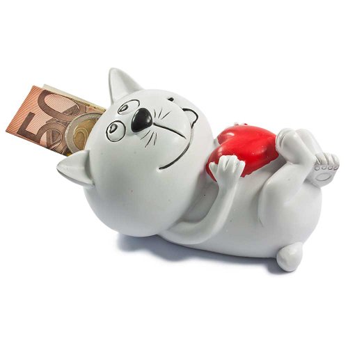 Gilde Figura Gato Bande – Hucha Harvey Heart Corazón Trampa Ratones