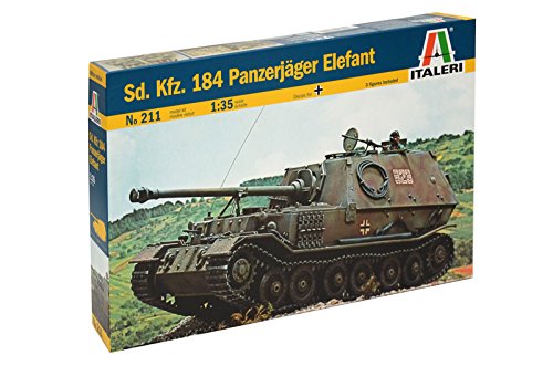 Hobby Italeri 0211S - Caza Blindados Tiger (P) Elefante