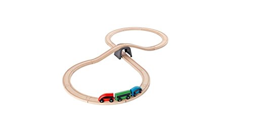 IKEA LILLABO - 20 piezas de tren conjunto básico, multicolor