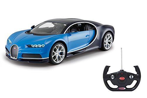 Jamara- Bugatti Chiron 1:14, Color Azul (405135)