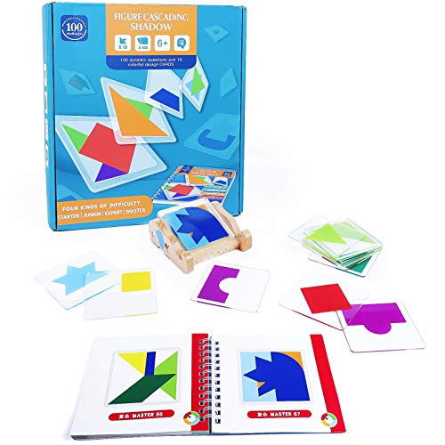 Juguetes Montessori Puzzles Infantiles Juegos de Mesa Creativo Rompecabezas de Color y Forma Juguetes Bebé Lógica Intelectual Juegos Educativos Regalos para Niños Niñas 3 4 5 6 Años