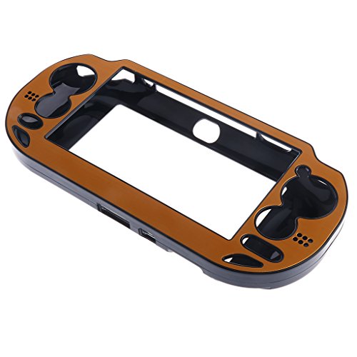 kokiya Funda Protectora Wrap Cover para Sony Playstation PS Vita PSV 1000 Console - Oro