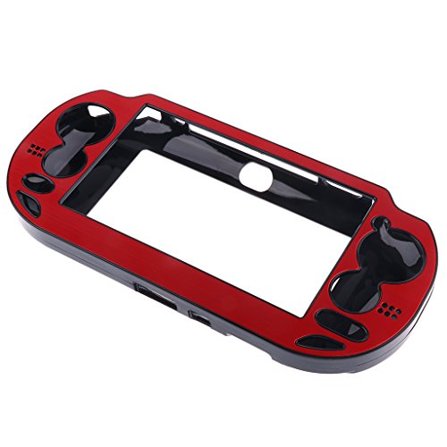 kokiya Funda Protectora Wrap Cover para Sony Playstation PS Vita PSV 1000 Console - Rojo