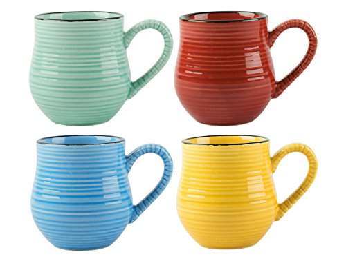 La Cafetière Brights - Juego de 4 tazas de espresso (100 ml)