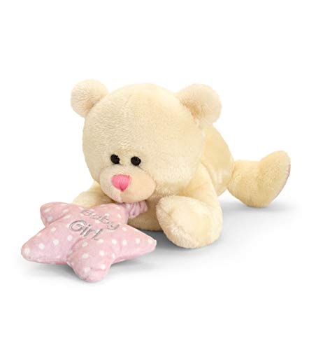 Lashuma Original Keel Baby Soft Toy con caja de música en rosa o azul peluche tumbado 30 cm