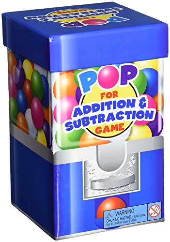 Learning Resources- Juego de sumas y restas for Addition & Substraction de la Gama Pop Games, Color (LER8441)