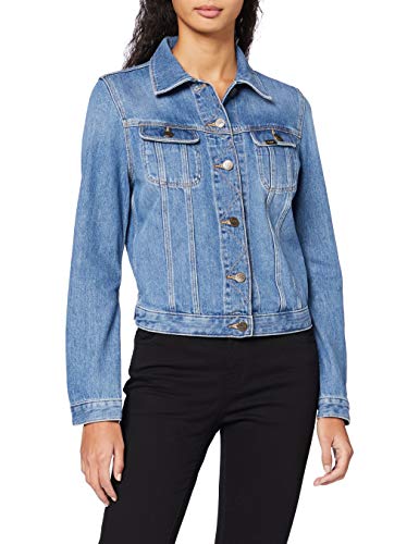 Lee Rider Jacket Chaqueta vaquera, Azul (Light Newport Kb), Medium para Mujer