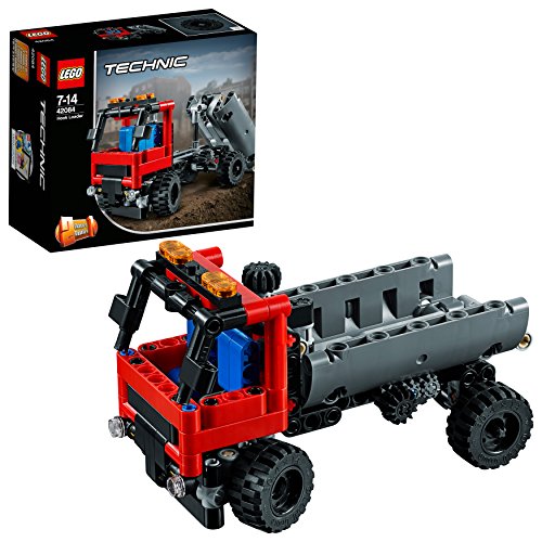 LEGO Technic - Camión Portacontenedores, Juguete de Construcción 2 en 1, Vehículos de Transporte de Mercancías (42084)