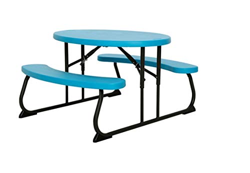 LIFETIME 60229 - Mesa plegable picnic ultrarresistente infantil 85,5x100x53 cm UV100