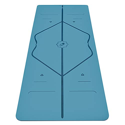 Liforme Esterilla Yoga De Viaje - Mejor Colchoneta De Yoga del Mundo con Sistema De Alineación Original y Patentado - Yoga Mat Ecológica y Respetuosa con El Medio Ambiente - Edición De Viaje