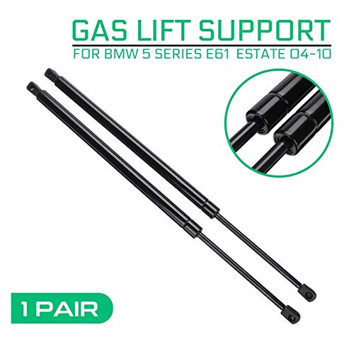 LWLD Admite Amortiguadores Tronco Trasero Talga De Trasero Gas Resorte De Impacto Struts Struts Barra De Soporte De Puntal para BMW 5 Series E61 Estate 2004-2010 ElevacióN del Capó Muelle De Gas