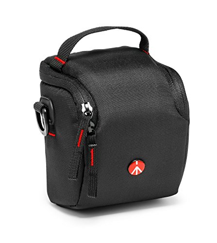 Manfrotto MB H-XS-E Estuche para cámara fotográfica - Funda (Funda, Universal, Canon EOS M10, Canon EOS M3, Fujifilm X-A2, Fujifilm X-E2S, Nikon 1 J4, Nikon 1 J5, Nikon 1 S2, Negro)