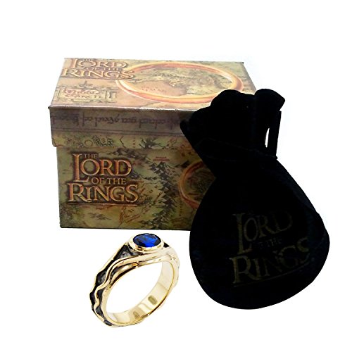 Medioevo El Señor de los Anillos - Anillo de Elrond Vilya 17mm - Lord of The Rings Replica Oficial