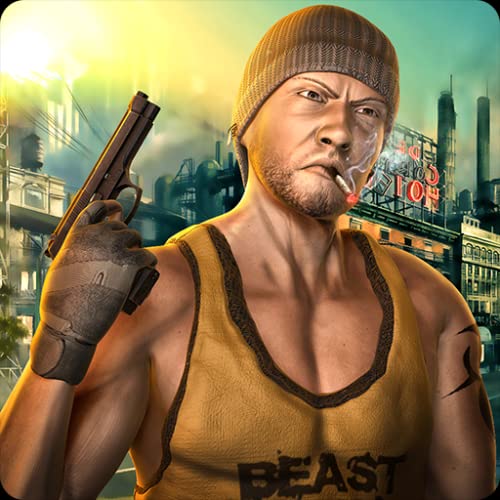 Miami Auto Gangster Escape Crime City Police Chase Simulator 3D: Criminal Mind Gangs of Ganglands Duro Tiempo Shooter Survival Acción Misión Juegos de Aventura Gratis Para Niños 2018