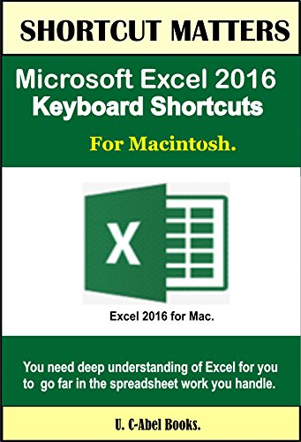 Microsoft Excel 2016 Keyboard Shortcuts For Macintosh (Shortcut Matters) (English Edition)
