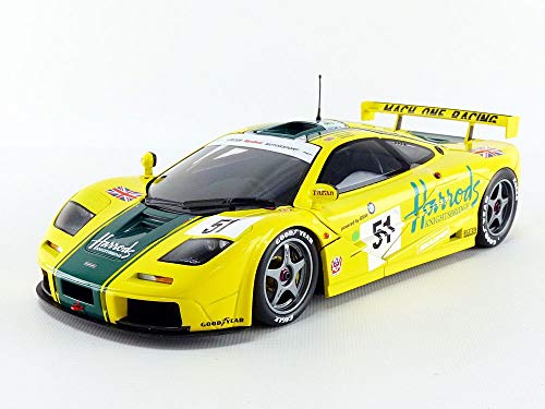 Minichamps 530133551 Mclaren F1 GTR - Campana de Pared (Escala 1:18, dureza 24h, diseño de Hombre de 1995), Multicolor