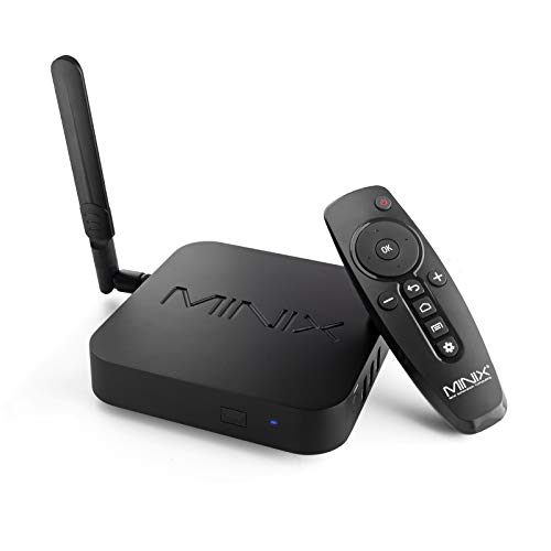 MINIX Android 9.0 Pie Media Hub 4K Ultra HD HDR10+4GB DDR4/32GB eMMC HDMI 4K @ 60Hz 3 x USB 3.0 USB-C [solo datos] GLAN AC Wi-Fi TF Card (NEO U22-XJ)