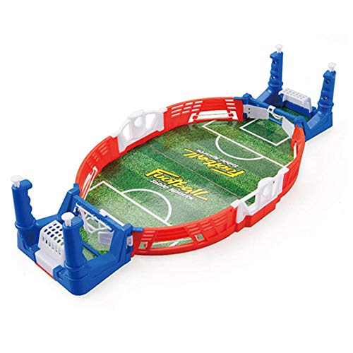 mysticall Mini Juego de Arcade de Mesa de fútbol, ​​Mesa de Juego de futbolín Juguete Interactivo Juego de fútbol de Escritorio en Miniatura para niños Fiesta Familiar