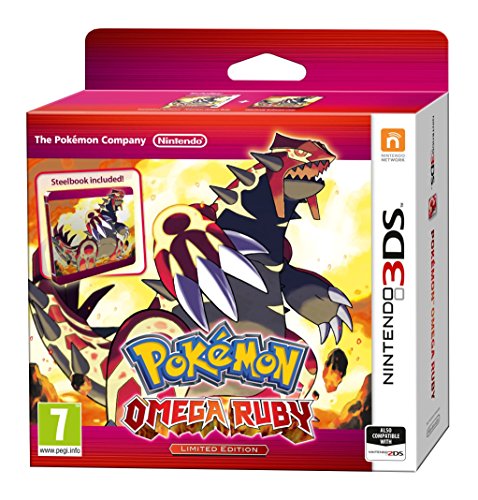 Nintendo Pokemon Omega Ruby, 3DS, SteelBook - Juego (3DS, SteelBook, Nintendo 3DS, RPG (juego de rol), E (para todos))