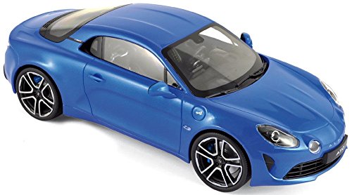 Norev 2017 Renault A110 Alpine Blue 1/18 Diecast Model Car by