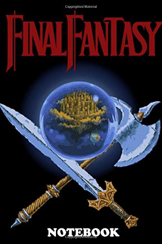Notebook: Final Fantasy Retro , Journal for Writing, College Ruled Size 6" x 9", 110 Pages