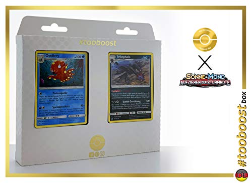 Octillery 23/111 & Trikephalo (Trioxhydre) 62/111 - #tooboost X Sonne & Mond 4 Aufziehen Der Sturmröte - Coffret de 10 Cartes Pokémon Allemandes