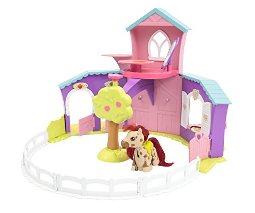 Pet Parade-PTN03000, playset Rancho con 1 Pony, Multicolor (Giochi Preziosi PTN03000)