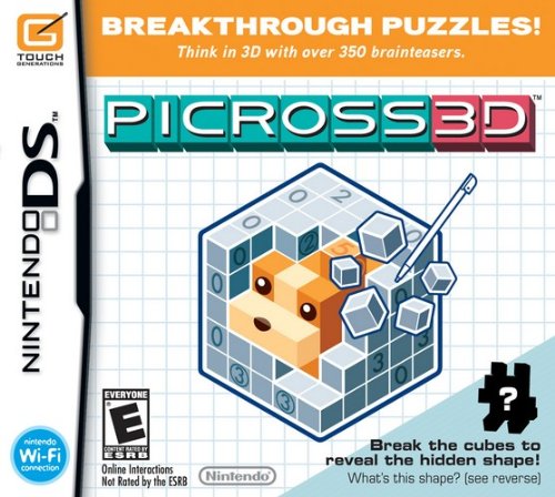 Picross 3D (Nintendo DS) [Importación inglesa]