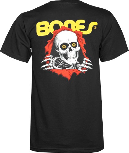 Powell-Peralta Ripper - Camiseta, Unisex Adulto Hombre, CTMPPRIPXS, Negro, Small