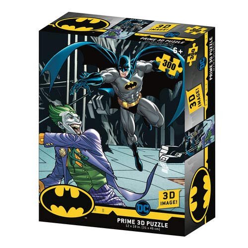 Prime 3D-Redstring-Puzzle lenticular DC Comics Batman vs Joker 300 Piezas (Efecto 3D)