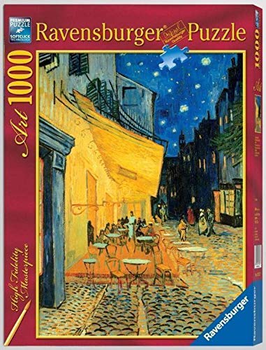 Ravensburger - Arte: Van Gogh, Café De Noche, Puzzle de 1000 Piezas (15373 2)