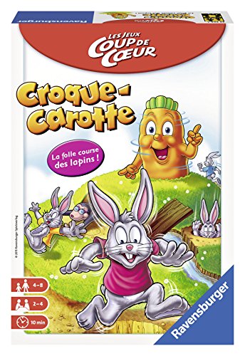 Ravensburger Croque Carotte 'Coup de cœur' Niños Juego de apuestas - Juego de Tablero (Juego de apuestas, Niños, 15 min, Niño/niña, 4 año(s), 8 año(s))