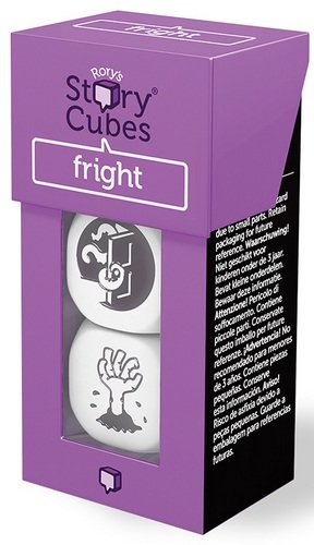 Rory Story Cubes Fright Juego de Mesa de Dados para Crear Cuentos e Historias, temática Miedo (podría no Estar en español)