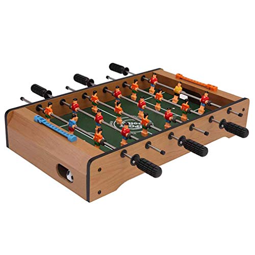 RUIXFFT Futbolín Mesa de fútbol Fútbol Tabla Pateador Fútbolista Deporte, 61 x 31 x 20 cm Mesa de futbolín para niños de 2 Bolas 18 Jugadores, B