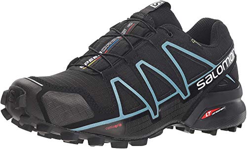 Salomon Speedcross 4 GTX, Zapatillas de Trail Running Mujer, Negro (Black), 36 EU