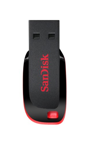 SanDisk Cruzer Blade - Memoria USB de 2.0 de 32 GB, Negro