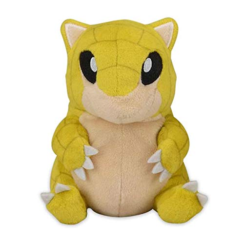 Sandshrew de Peluche #027 Pokémon Fit Official Gotta Catch 'Em All!